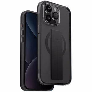 Uniq Heldro Mag Magclick Charging ümbris jaoks iPhone 15 Pro Max - must