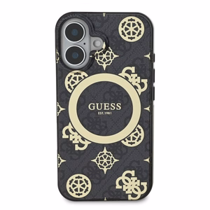 Guess IML Peony jaoks 4G Background MagSafe ümbris jaoks iPhone 16 - must