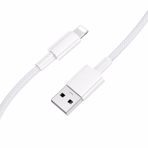 USB cable Borofone BX117 USB-A to Lightning 1.0m white