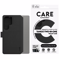 CARE by PanzerGlass Feature Tango 2in1 Wallet Ümbris jaoks Samsung Galaxy S25 Ultra - must