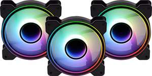 Aerocool Mirage 12 ARGB Pro arvutikorpuse jahutuskomplekt 12 cm must