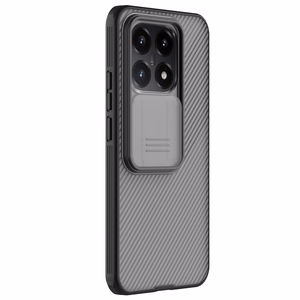 Nillkin CamShield Pro ümbris Xiaomi 15T mudelile, läbipaistev must