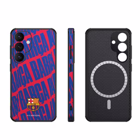 FC Barcelona ümbris Samsung Galaxy S25 magnetiline ümbris MagSafe OCFCBMCS25BC BC