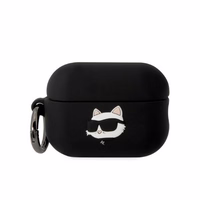 Karl Lagerfeld KLAP2RUNCHK AirPods Pro 2 cover must/must Silicone Choupette Head 3D