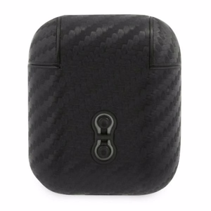 BMW PU Carbon M Collection ümbris AirPods 1/2 jaoks, must