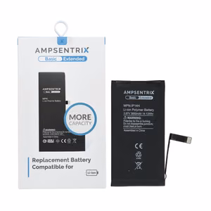 AmpSentrix Basic аккумулятор iPhone 14 (высокая ёмкость 3650 mAh)