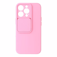 Camshield Soft jaoks Iphone 13 Pro Light roosa