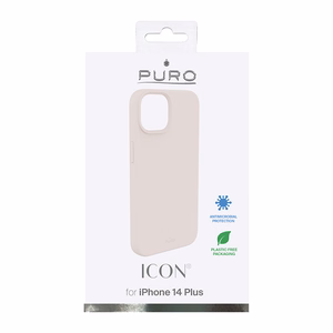 Puro Icon Cover ümbris seadmele iPhone 14 Plus / 15 Plus, liivaroosa