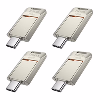 Pendrive 32GB USB 3.0 (USB C) Hoco UD17 nickel