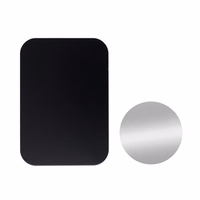 Badge jaoks magnet car hoidja must and hõbedane