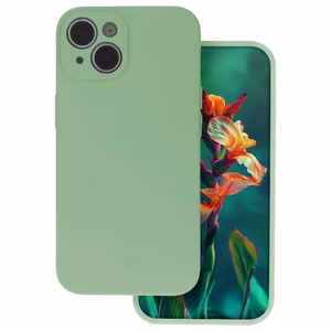 Silicon ümbris for iPhone 17 6,3" pistachio