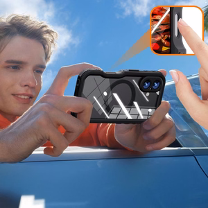 Waterproof case SHELLBOX GT compatible koos MagSafe jaoks IPHONE 16 must