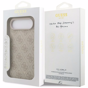 GUESS ümbris jaoks IPHONE 17 Air GUHCP17MG4GFPI (PU 4G Classic) roosa