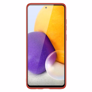 Dux Ducis Yolo elegantne pehme TPU ja PU nahast ümbris Samsung Galaxy A72 4G punane