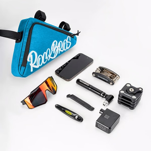 Rockbros G002 Flash Journey kolmnurkne 1,4 l jalgratta raamikott – sinine