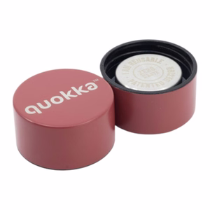 Quokka Solid roostevabast terasest termospudel, 510 ml, Firebrick Red