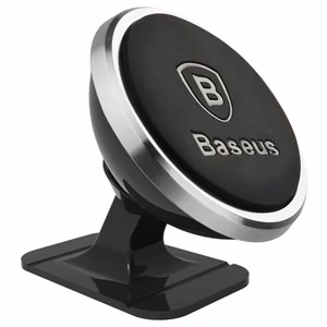 Magnetic car holder for the Baseus 360º cockpit (Overseas Edition) - silver