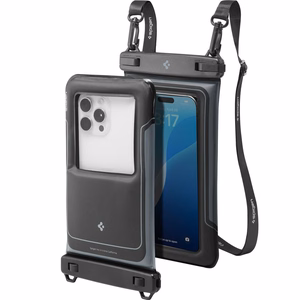 Spigen A611P 2-pack waterproof ümbris - matt must