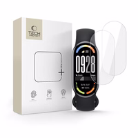 Tech-Protect Gydro Flex+ hydrogel film 2-pack jaoks Xiaomi Smart Band 8 / 9 / 10 / NFC - läbipaistev