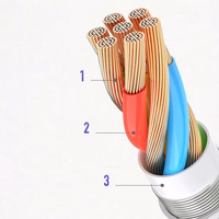 Joyroom SH-C1 headphone mini jack 3.5 mm (female) / USB-C (male) adapter - valge