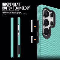 Perfectionists Triangle Ümbris Samsung S918 S23 Ultra 5G roheline