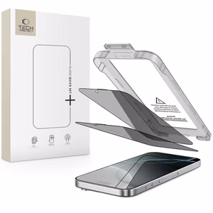 Tech-Protect Quick Set Spy+ Privaatsus Glass 2-pack jaoks iPhone 16 Pro Max