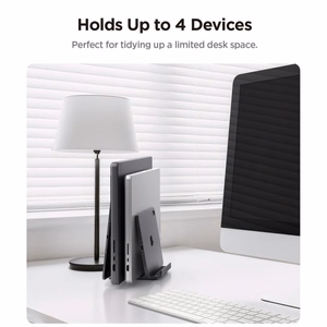 SPIGEN LD208S4 VERTIKAALNE SÜLEARVUTI ALUS SPACE hall