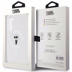 Karl Lagerfeld IML Ikonik MagSafe чехол для Samsung Galaxy S23+ - прозрачный