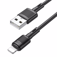 Kaabel USB A to Lightning Hoco 2,4A 1 m X83 must