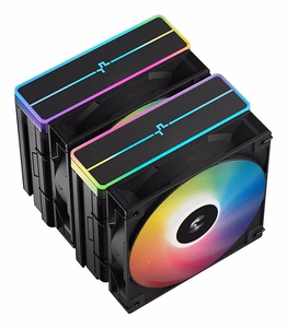 DeepCool AG620 BK ARGB V2 kiibistiku, emaplaadi õhkjahuti 12 cm must 1 tk