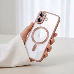 Tech-Protect MagFlex ümbris mudelile iPhone 17, läbipaistev roosa