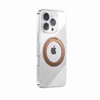 Joyroom JR-16JL6 iPhone 16 Pro Ultra-Thin MagSafe Compatible Ümbris with 360° Ring Alus - kuldne