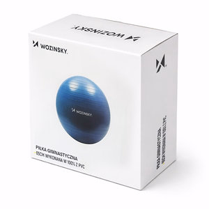 Wozinsky WGB65BL treeningpall, 65 cm - sinine
