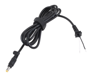 Quer 4,8/1,7 mm DC-pistik koos paigalduskaabliga, 19,5 V/2,5 A