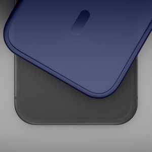 Чехол 3mk Smoke MagCase для Samsung Galaxy S24 — синий полупрозрачный