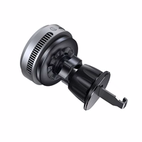 Blavec autohoidja BHC-05 Qi2.2 25W magnetiliselt eemaldatav induktsioonlaadimise ja aktiivse jahutusega õhuventilatsiooni (BHC05-MWIB) must