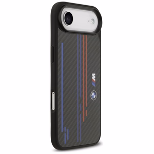 BMW M Kevlar Lines & Logo MagSafe Ümbris jaoks iPhone Air - Must
