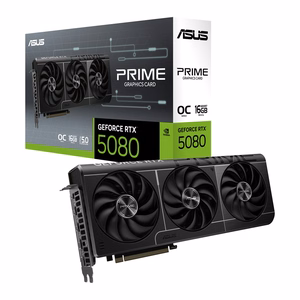 ASUS Prime GeForce RTX 5080 OC 16 GB GDDR7 Videokaart