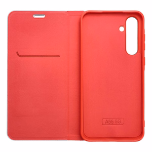 LUNA Book Carbon jaoks SAMSUNG S22 punane