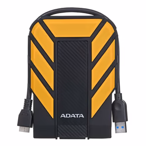 ADATA HD710 Pro external hard drive 1 TB 2.5" Micro-USB B 3.2 Gen 1 (3.1 Gen 1) black, yellow