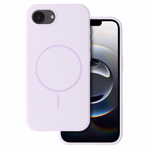 Magsafe Slim Silicone jaoks Iphone 16e purple