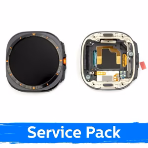 LCD Display Compatible With Samsung L705F Watch Ultra with Frame / Titanium Gray / (Service Pack)