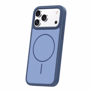 Frame Thin Mag ümbris for iPhone 17 Pro 6,3" tumesinine