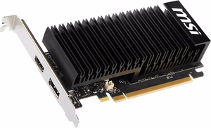 MSI GeForce GT 1030 4GHD4 LP OC NVIDIA 4 GB GDDR4 graafikakaart
