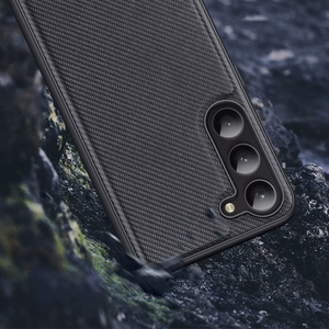 Dux Ducis Fino чехол Samsung Galaxy S23+ с силиконовой рамкой серый