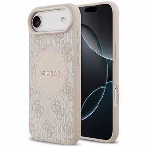 Guess 4G Circle Classic Logo MagSafe ümbris jaoks iPhone Air - roosa