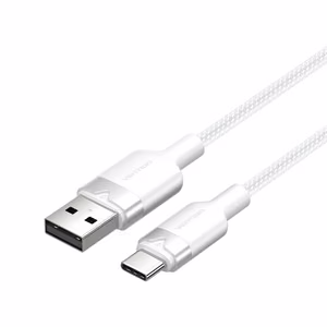 USB 2.0 A to USB-C 3A kaabel Vention CTNWH 2M (valge)