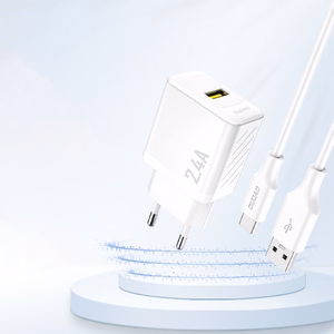 Dudao A23 2.4A USB-A Laadija - valge