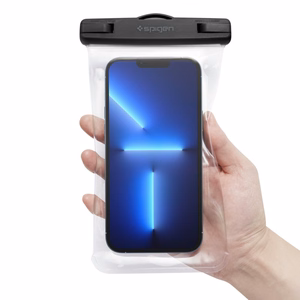 Spigen Aqua Shield A601 universaalne veekindel ümbris, läbipaistev