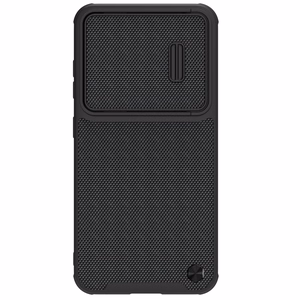 Чехол Nillkin Textured S для Samsung Galaxy S23+ бронированный с защитой камеры чёрный
